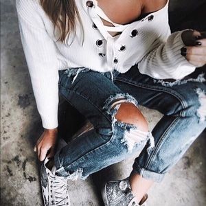 One Teaspoon Awesome Baggies Jeans Brand New 30